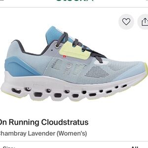 OnCloud cloudstratus lightly worn tennis shoes